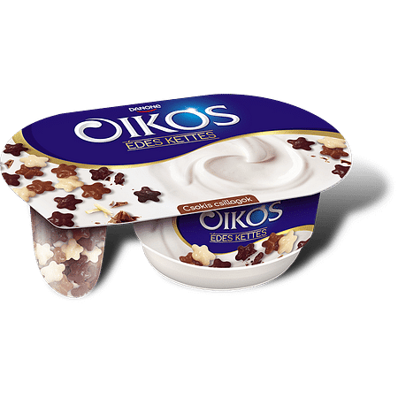 Danone Oikos Édes kettes-csokis csillagok 102g.