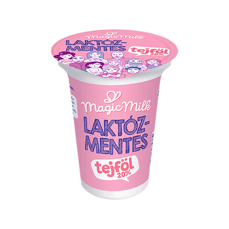 Magic Milk laktózmentes tejföl 325g. 20%