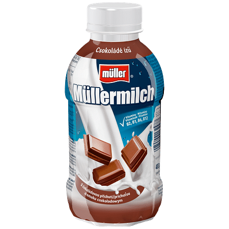 Müller tej 400gr Csoki