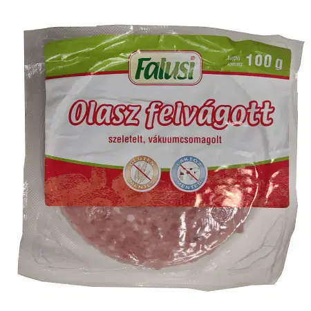 Falusi Szeletelt Olasz felvágott 100g.