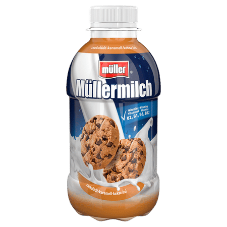 Müller tej 400gr csokis-karamellás keksz