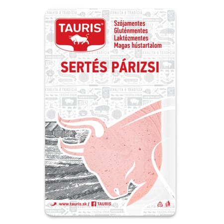 Tauris szel. sertés párizsi 60g.