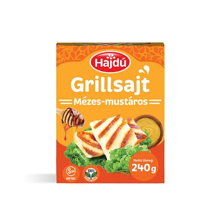 Hajdúsági grill sajt mézes-mustáros 240 g