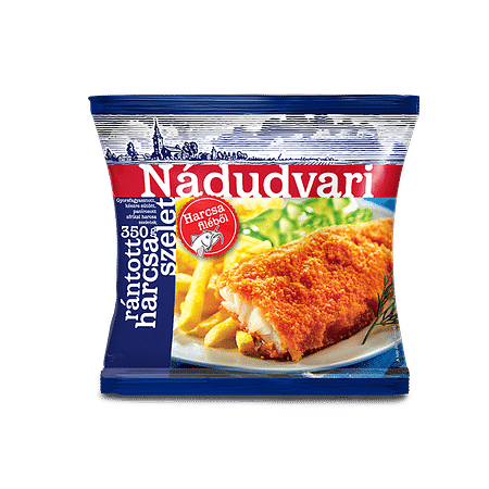 F. Nádudvari Rántott Harcsa szelet 350g