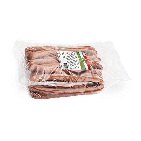 Hentes juhász virsli cca. 2100g (15 pár, 30 db)