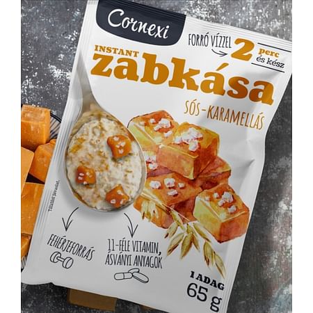 Cornexi zabkása sós-karamellás 65g.