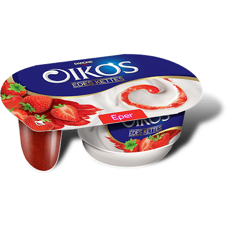 Danone Oikos Édes kettes eper 118g.