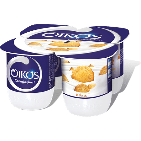 Danone Oikos krémjoghurt keksz 4x125g.Görög