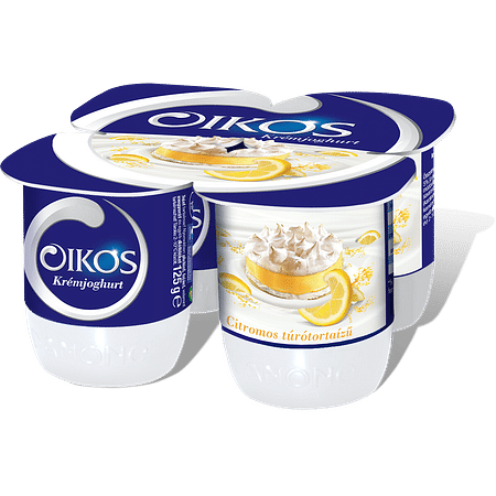 Danone Oikos krémjoghurt citrom-túrótorta 4x125g.