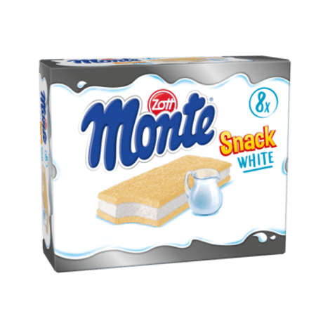 Monte Snack white 8x29g.
