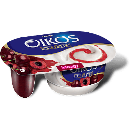 Danone Oikos Édes kettes meggyes 118g.