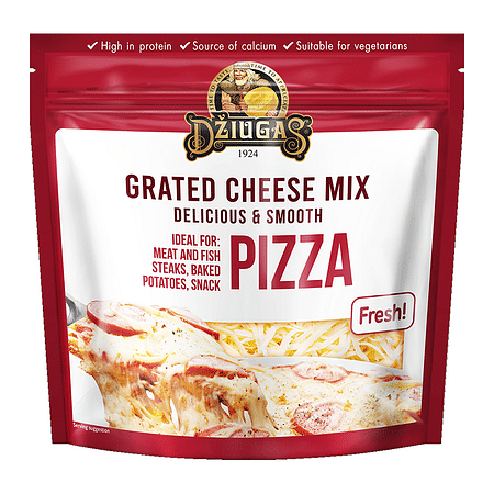 Dziugas pizza mix reszelt sajt pizzához 200 g.