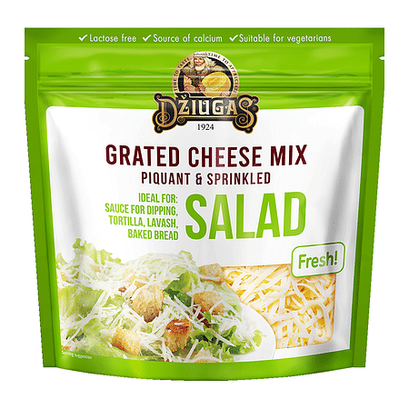Dziugas salad mix reszelt sajt salátáhozhoz 200 g.