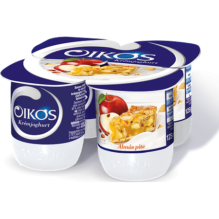 Danone Oikos krémjoghurt almás pite 4x125g.