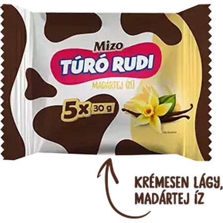 Mizo Túrórudi MP 5x30g madártej TOP