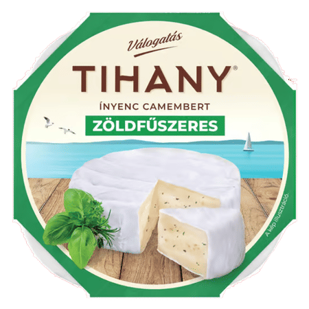 Tihany Ínyenc Cam zöldfűszeres 120gr