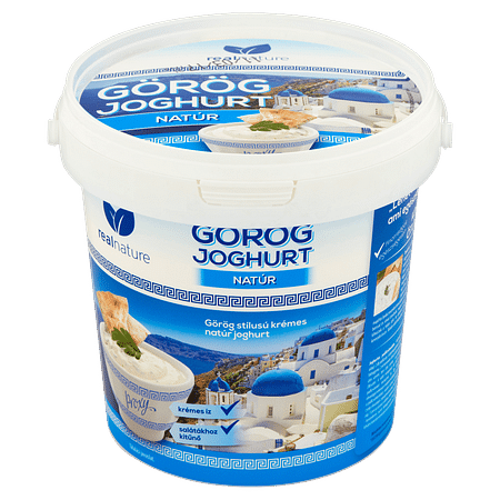 Real Nature görög joghurt natúr 1kg