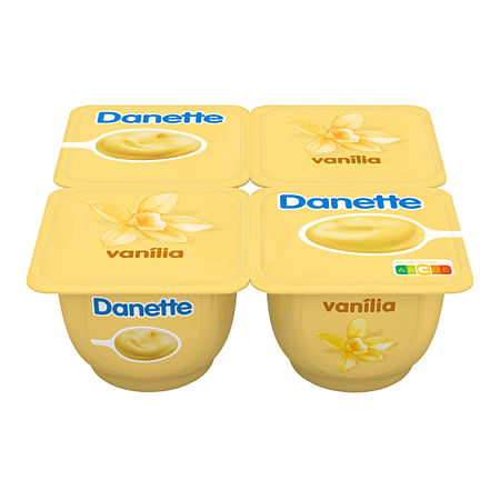 Danette 4x125g. Vanília