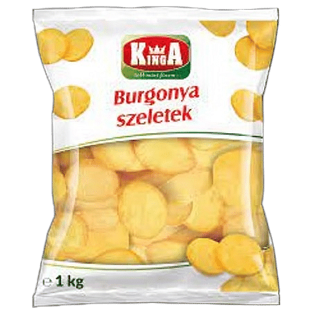 Gyf.KINGA Burgonyaszeletek 1000g