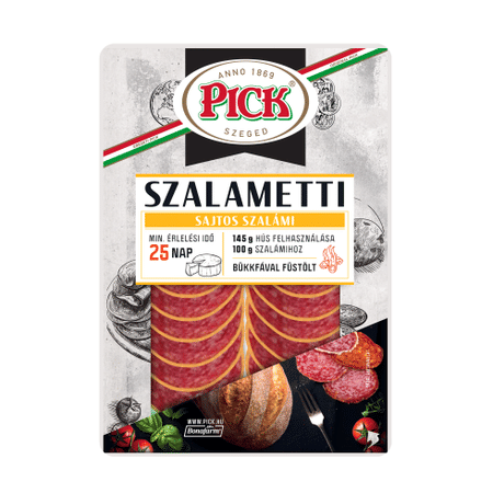 Pick szel. Szalametti sajtos szalámi 60 g