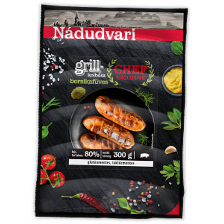 Nádudvari grillkolbász mix 300g