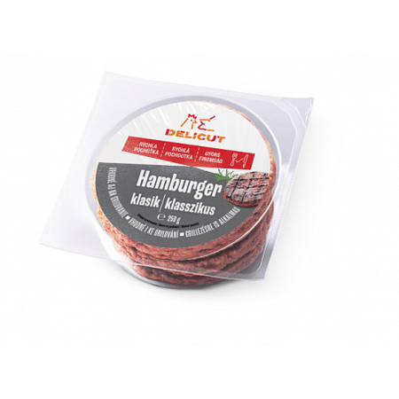 Delicut hamburger klasszik 250g