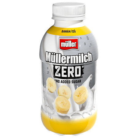 Müller tej 400gr ZERO Banán