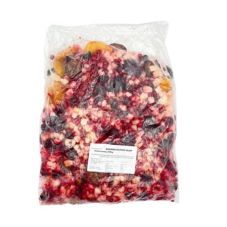 Gyf. Gyümölcsleves alap 2,5KG (meggy,cseresznye,almakocka,pi