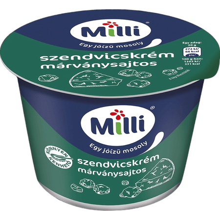 Milli szendvicskrém 200g márv.s