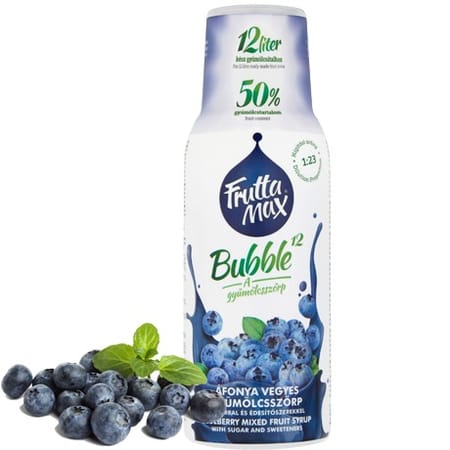 FM Bubble12 light áfonya 500ml (DRS)