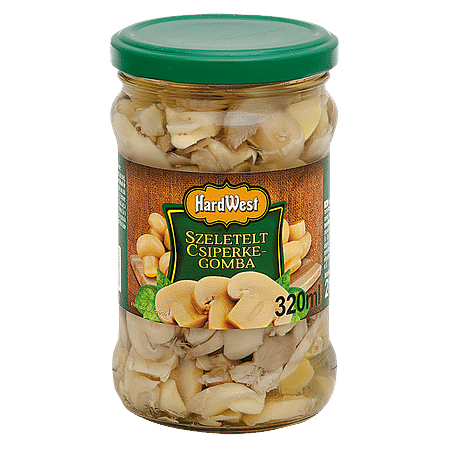 Hardwest szeletelt gomba 280 gr