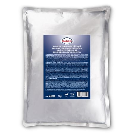 Hügli Mandoletti vanília ízű pudingpor 4*1,25 kg (főzős)