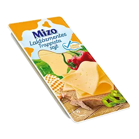 Mizo laktózm.szel Trappista sajt 100g.