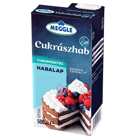 Meggle Cukrászhab 500 ml cukormentes