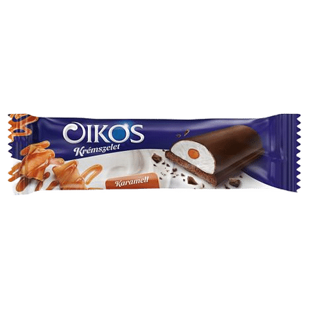 Danone Oikos krémszelet karamell 27g