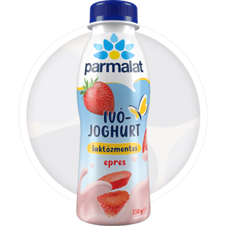 Parmalat ivójoghurt laktm. eper 330g