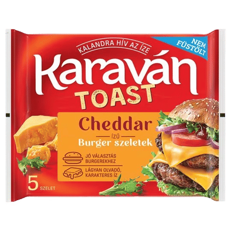 Karaván toast Cheddar 100g