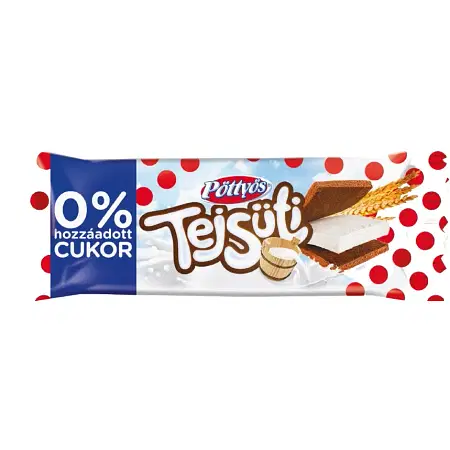 Pöttyös tejsüti 0% cukor tejes ízű 20g