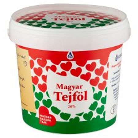 Magyar tejföl 800 g. 20% VÖDRÖS