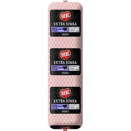 Herz extra sonka cca.3500 g Gourmet