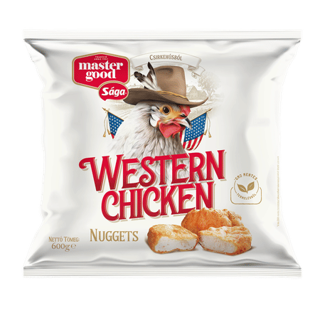 Sága WESTERN chicken nuggets 600 g
