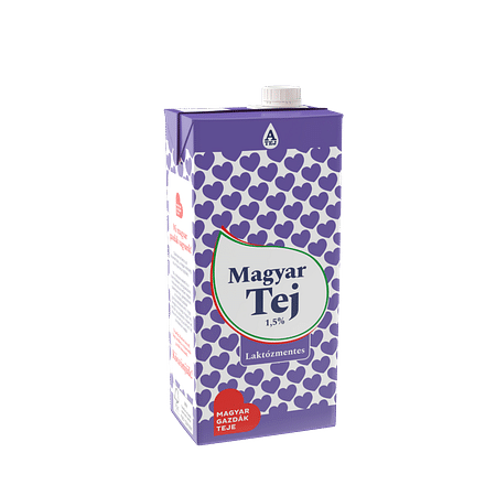 Magyar laktózmentes UHT 1,5% 1/1