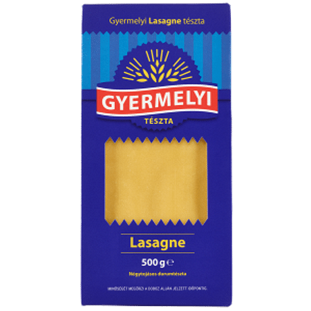 Gyermelyi lasagne 500 g