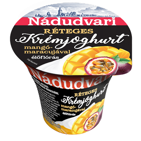 Nádudvari rét. krémjoghurt mangó-maracuja180g