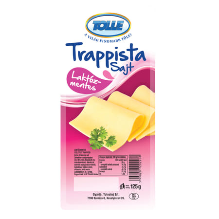 Tolle laktózmentes szeletelt trappista 125g