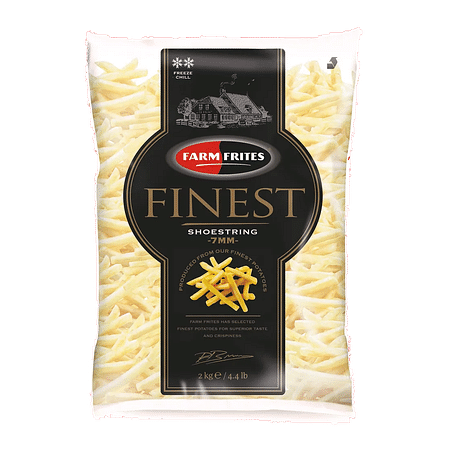 Finest U alakú csónak hasábburgonya 2 kg