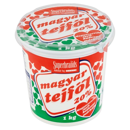 Magyar tejföl 20 % 1000gr