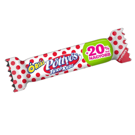 Pöttyös 62g Túrórudi  ÓRIÁS  ÉT