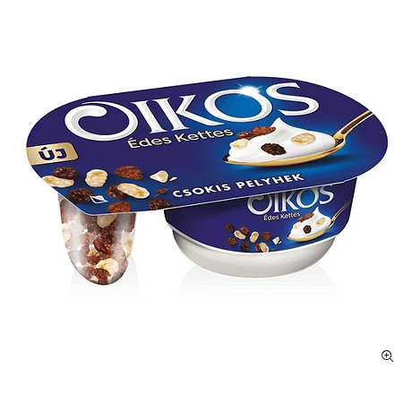 Danone Oikos Édes kettes-csokis pelyhek 102g.