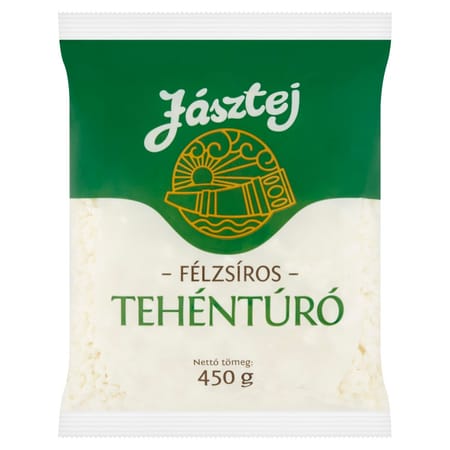 Jásztej rögös túró 450g félzsíros